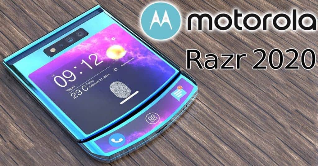 Motorola Razr 2020 chipset Snapdragon 765G SoC, 8GB de RAM e câmeras